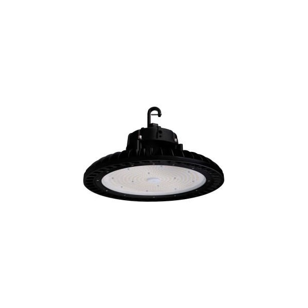 Jd International Lighting Commercial LED CLU11-150WRD1-BK50, UFO LED High Bay, 150W, 20250 Lumen, 5000K, IP65, DLC Premium CLU11-150WRD1-BK50 - main